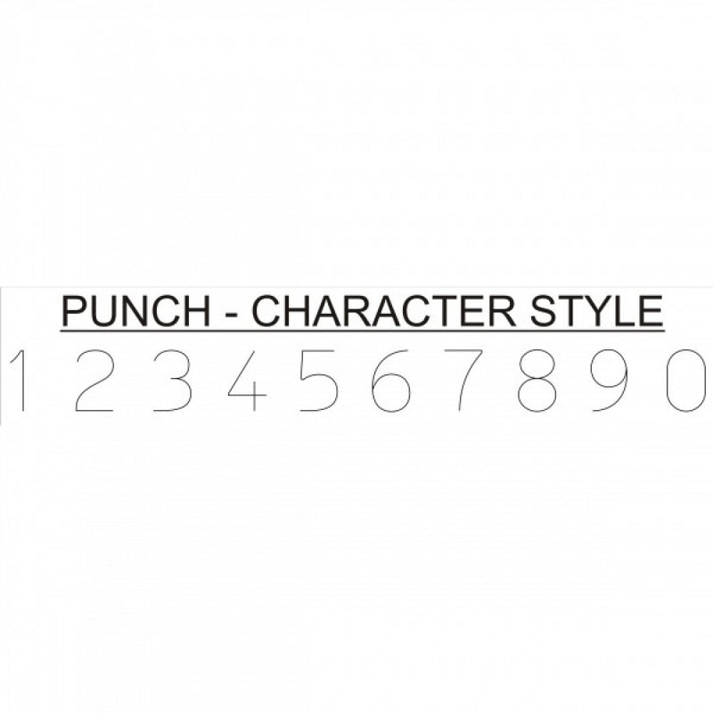 Number Punch Set 10.0mm