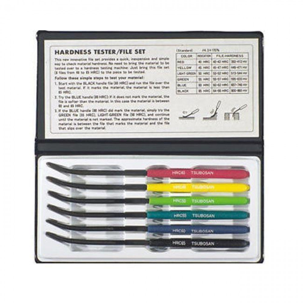 Hardness File Set 6 Pce Tsubosan  MA00600