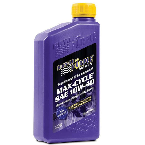 10W40 Royal Purple Max Cycle Oil  (1Qt/946mls) SOLD EACH