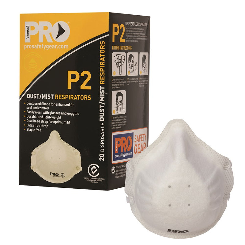 Dust Masks P2 / 20 Pack