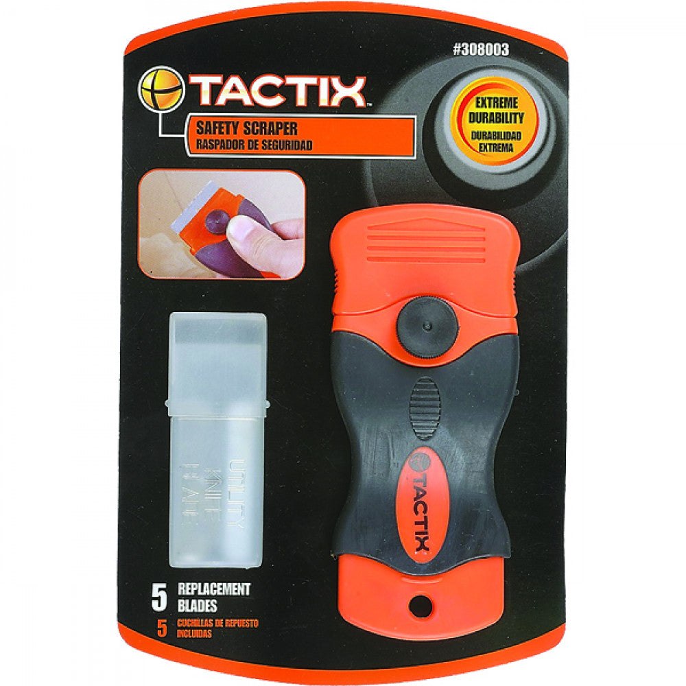 Tactix Scraper W/ 5pc Blade