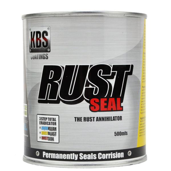 Kbs Rustseal Rust Preventive Coating Satin Black 500Ml