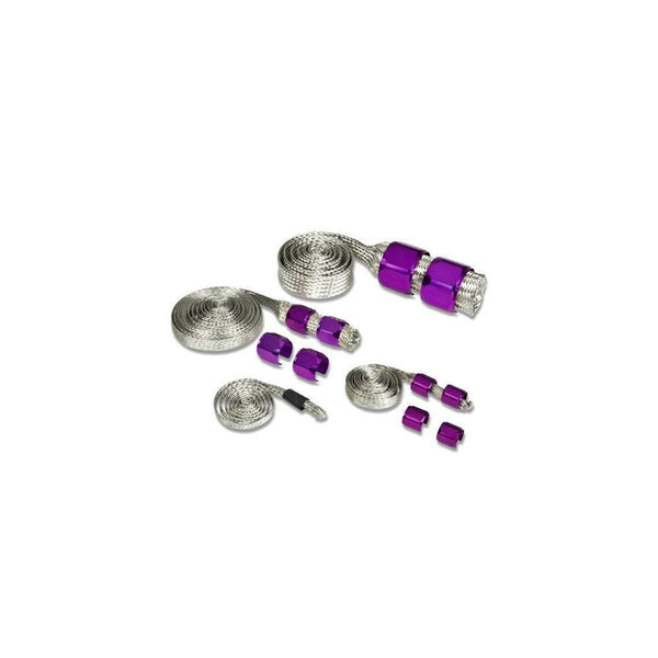 RPC BRAIDED HOSE SLEEVE KIT - PURPLE #6675