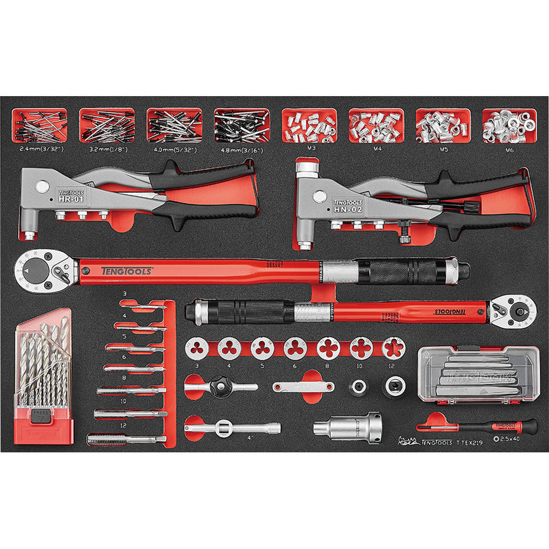 Teng 219Pc General Service Tool Set