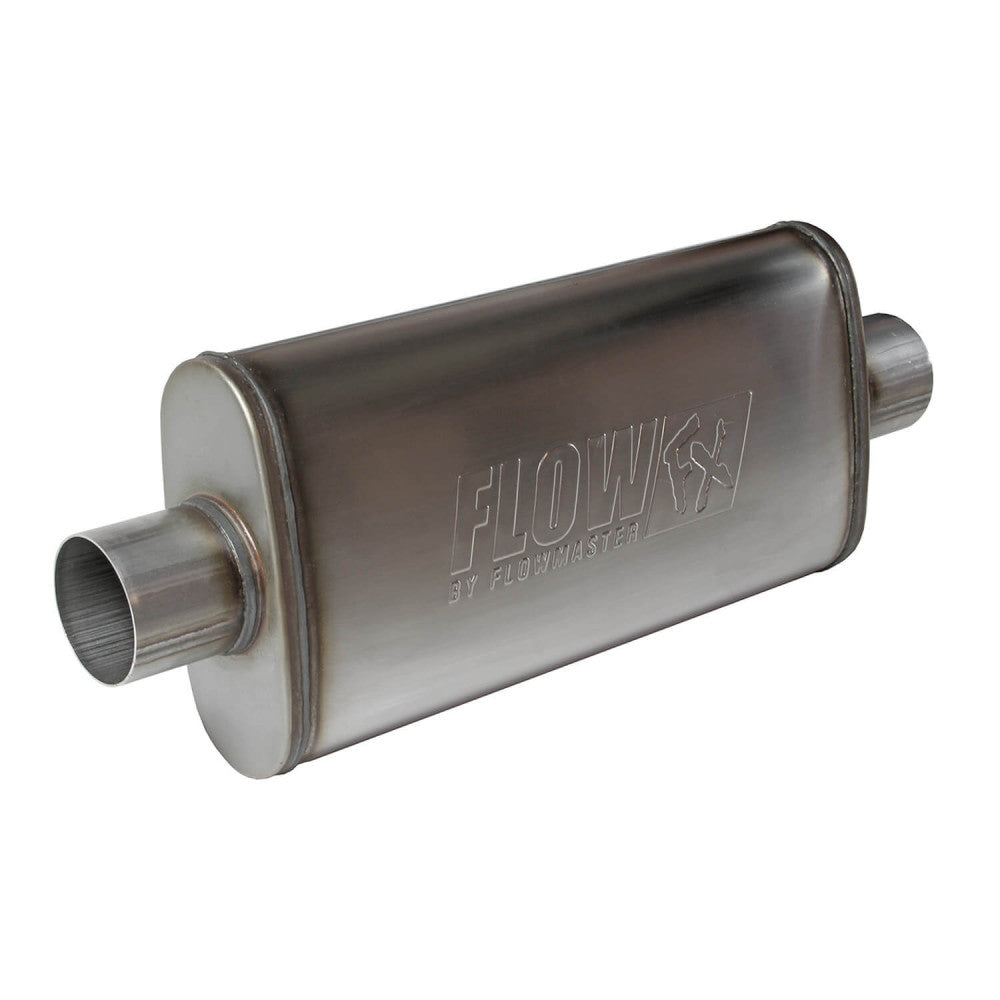 Flowmaster Muffler, FlowFX , 3.0" Inlet/3.0" Outlet, Stainless Steel#71249