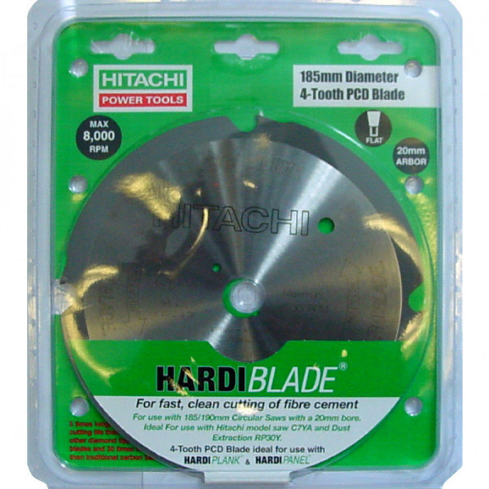 HiKOKI PCD TCT BLADE 185 x 20 x 4T