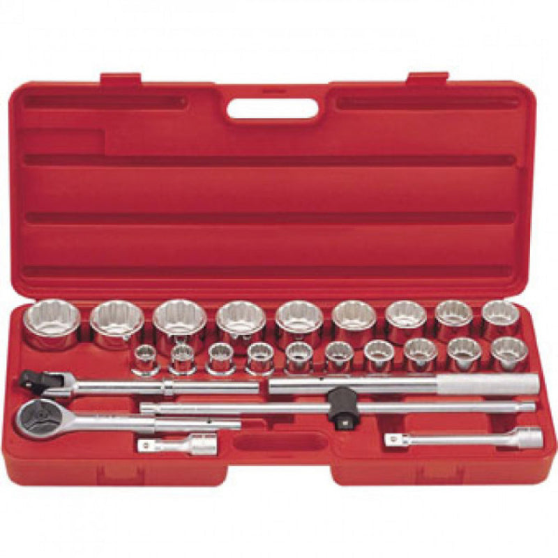 Genius 3/4" Drive 25Pc Mm Socket Set