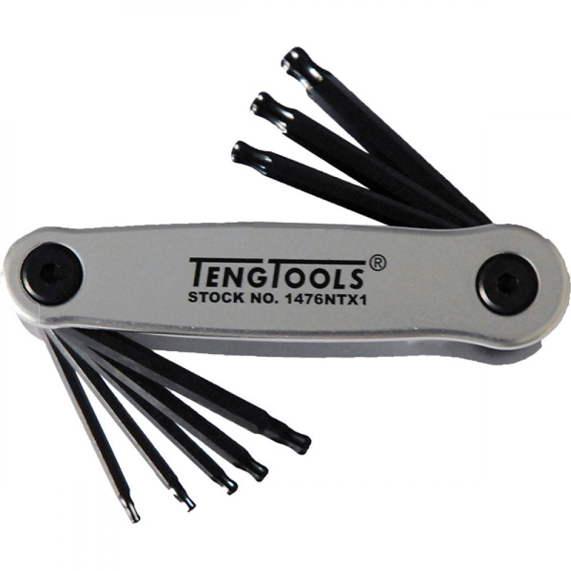 Teng 8Pc Tx Set With Ball Point End (Folding)