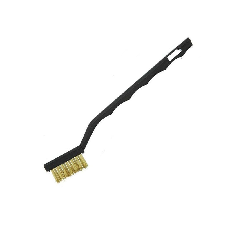 40mm x 10mm x 175mm Mini Wire Brush - Brass BRUW-MB