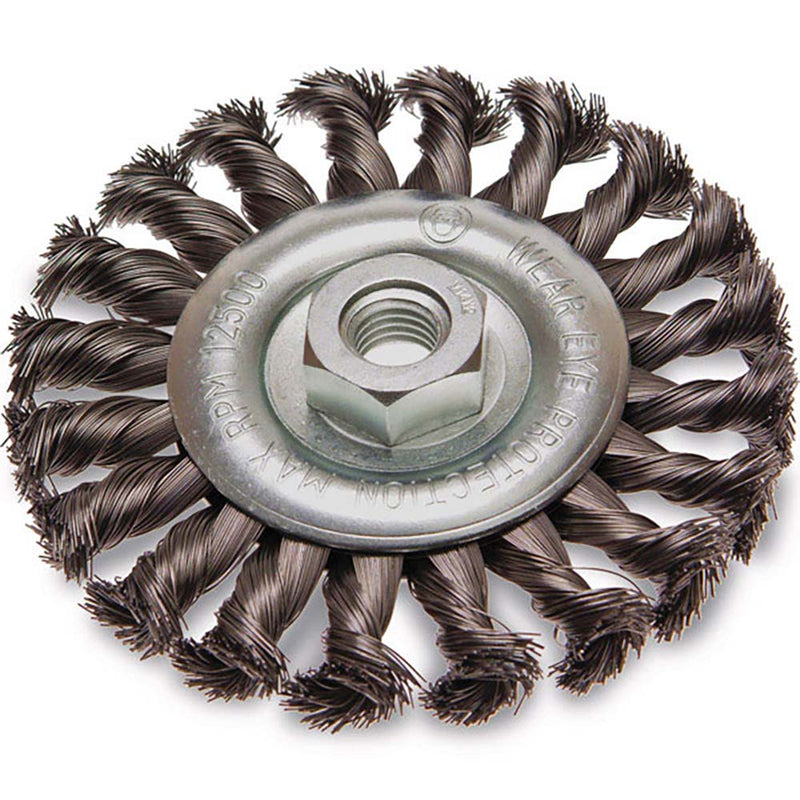 Itm Twist Knot Wheel Brush Steel 200mm