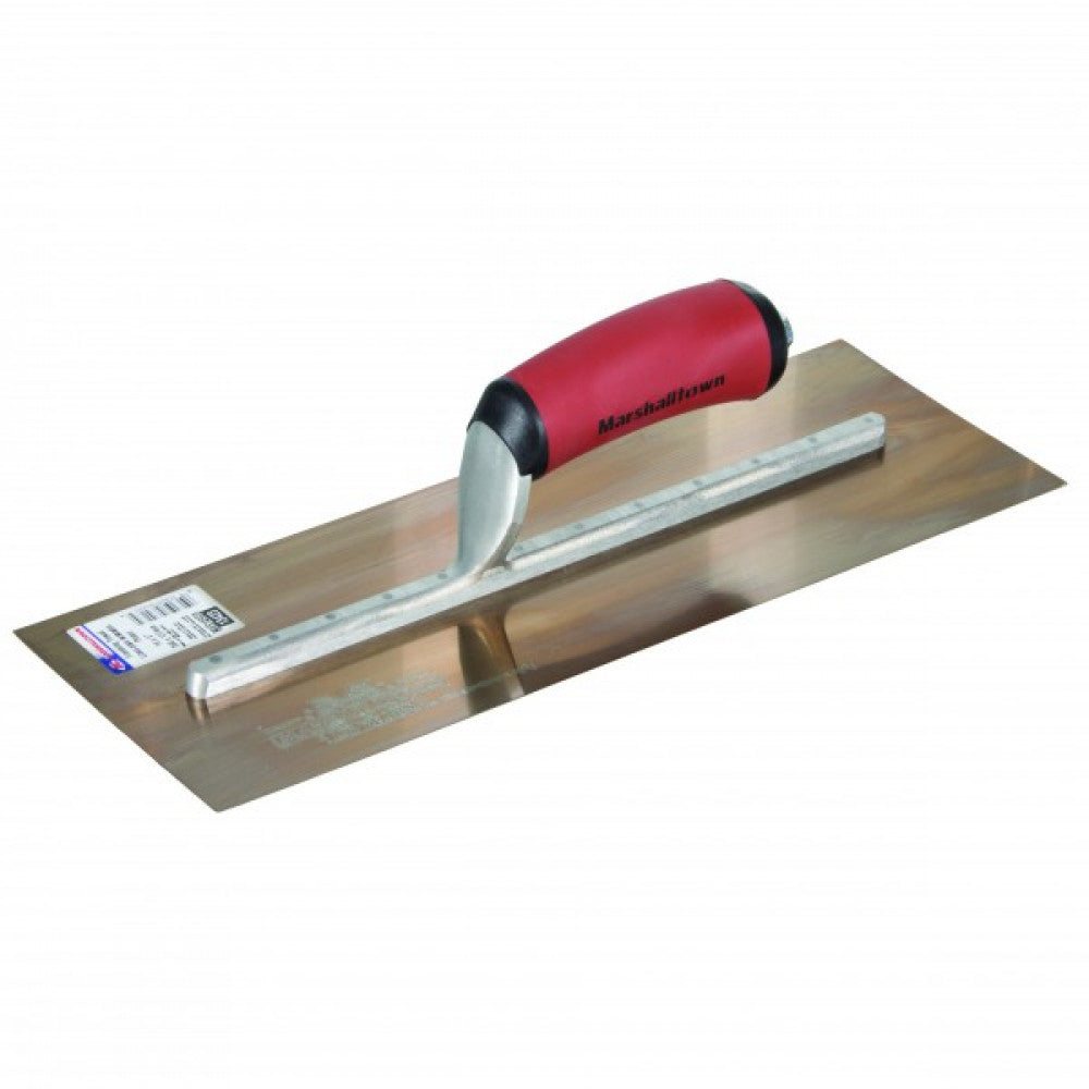 Marshalltown 350 x 125mm Gold SS Trowel