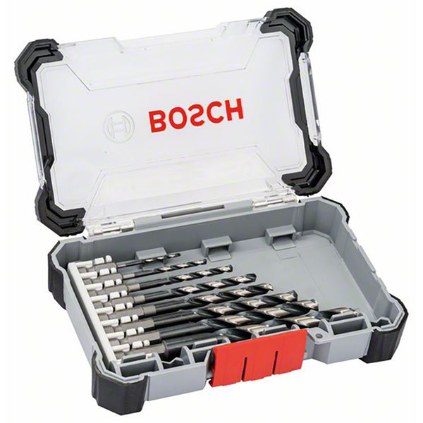 Bosch Metal Drill Bit Set, 1/4" Hex Shank, 8 Pack