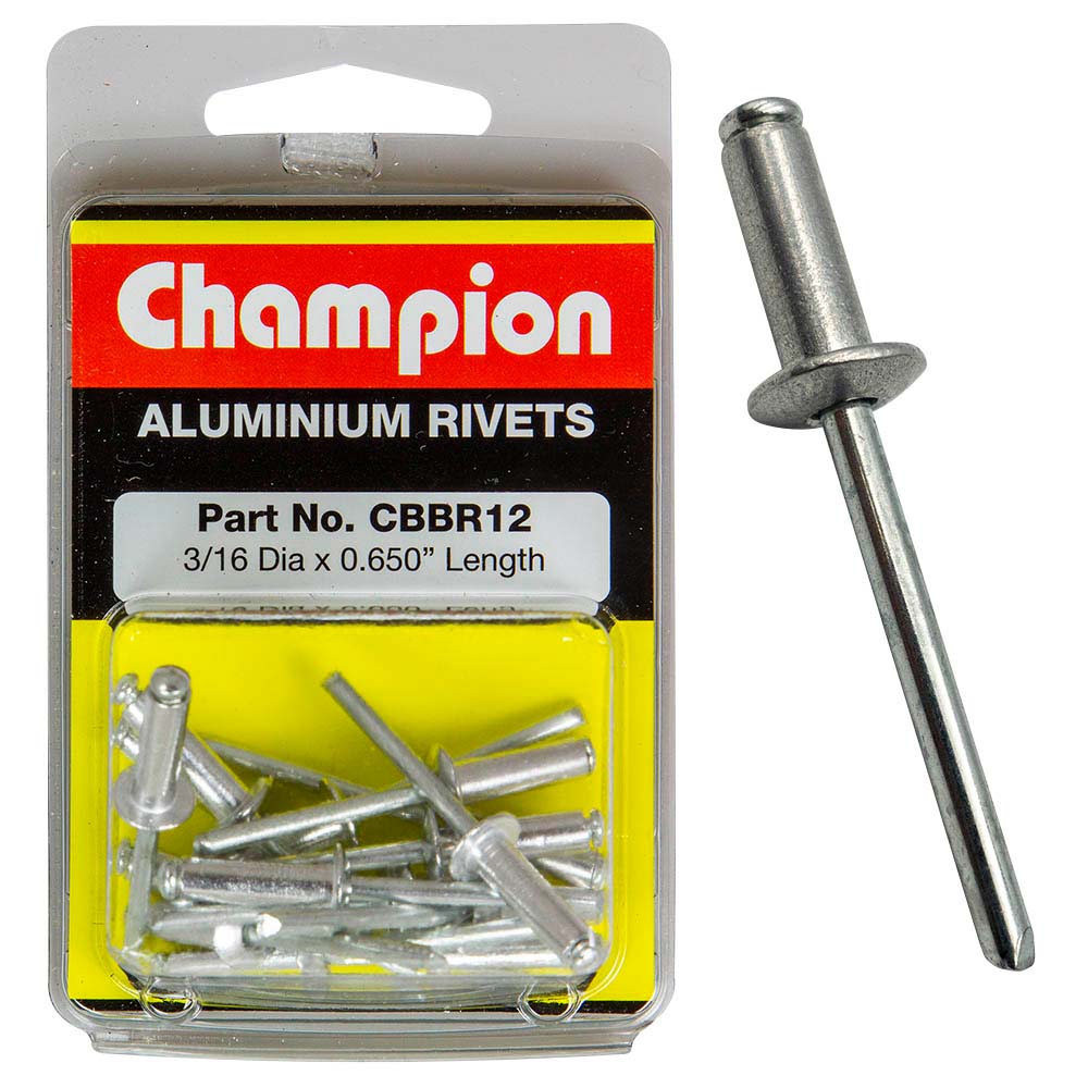 Champion 3/16in x 0.650 Rivet 15 Pack