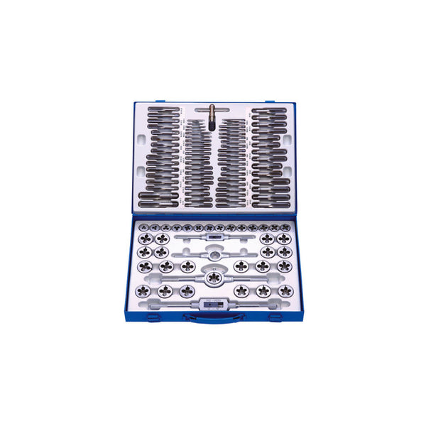 Metric Coarse & Fine Tap & Die Set 110 Pce 35 Sizes M2 To M18