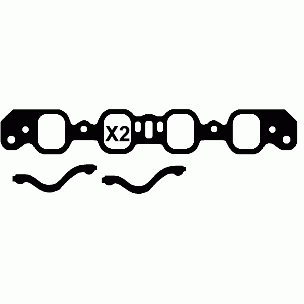 Permaseal Intake Gasket Set Ford Cleveland 4V #HA295LP