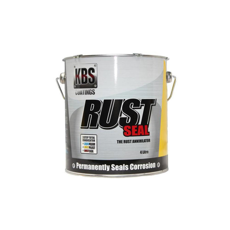 Kbs Rustseal Rust Preventive Coating Gloss Black 4 Litre