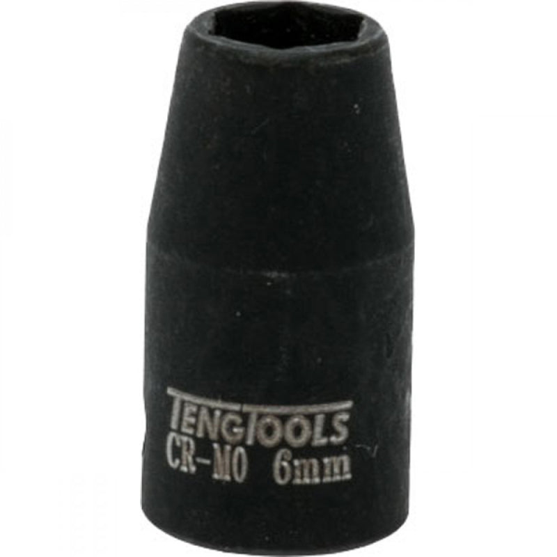 Teng 1/4in Dr. 6mm Impact Socket Din