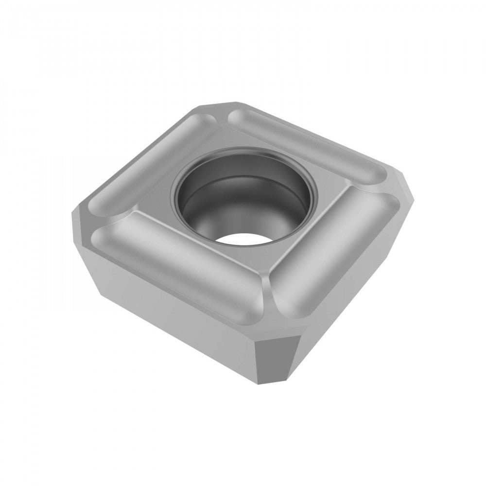 SPMX12T308-75 F40M Square Milling/Drilling Insert Single Sided With Centre Hole