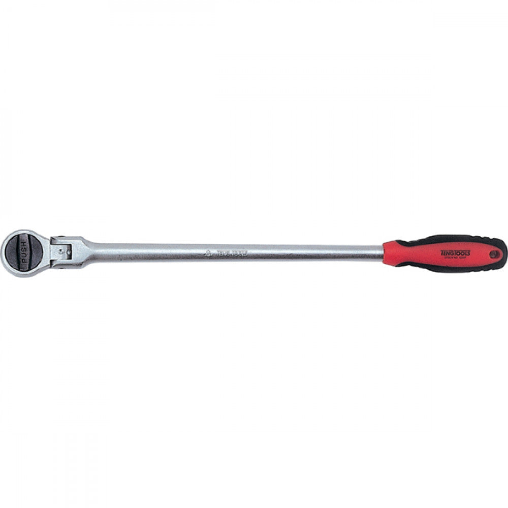 Teng 1/2in Dr. 17in Flex Head Ratchet Handle 60T