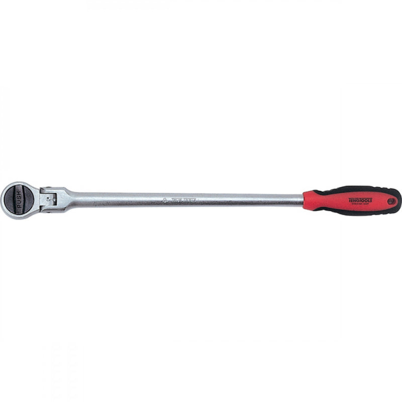 Teng 1/2in Dr. 17in Flex Head Ratchet Handle 60T