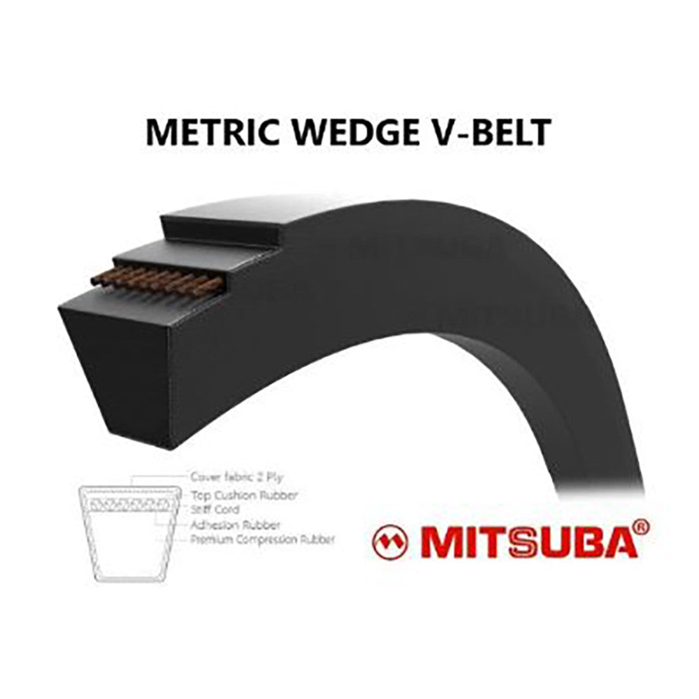 Mitsuba Wedge V-Belt x 1700mm - SPB1700