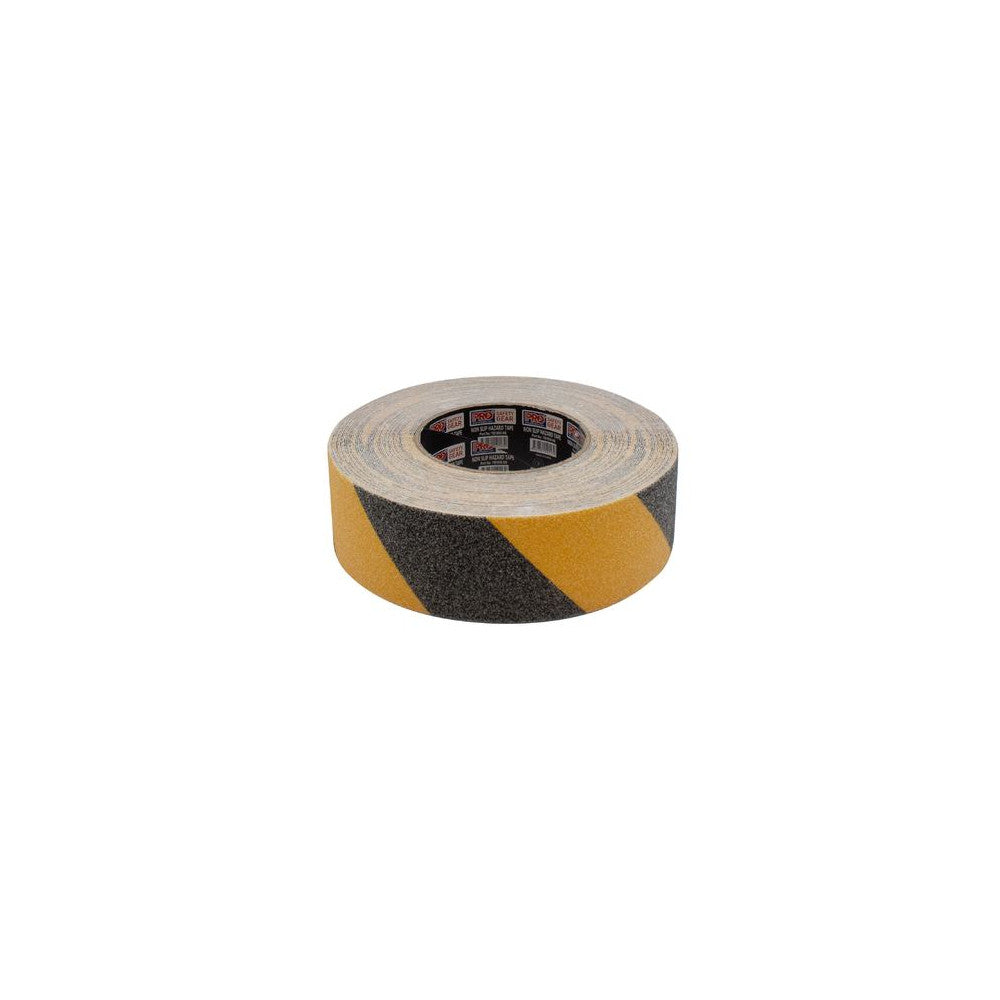 Self Adhesive Non Slip Hazard Tape Yellow & Black. 18m x 50mm