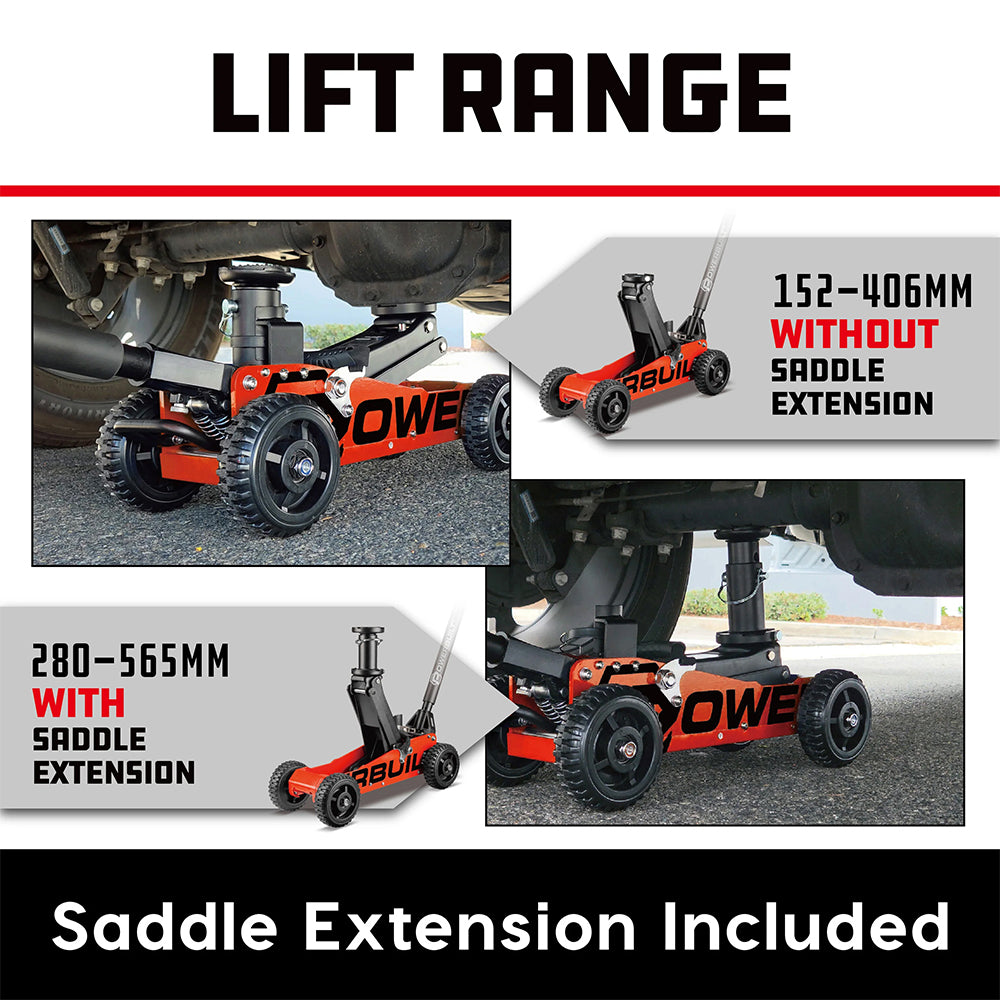1.5 Ton Big Wheel Off Road Jack