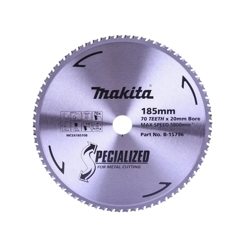 Makita Saw Blade Metal 185x20mm 70T