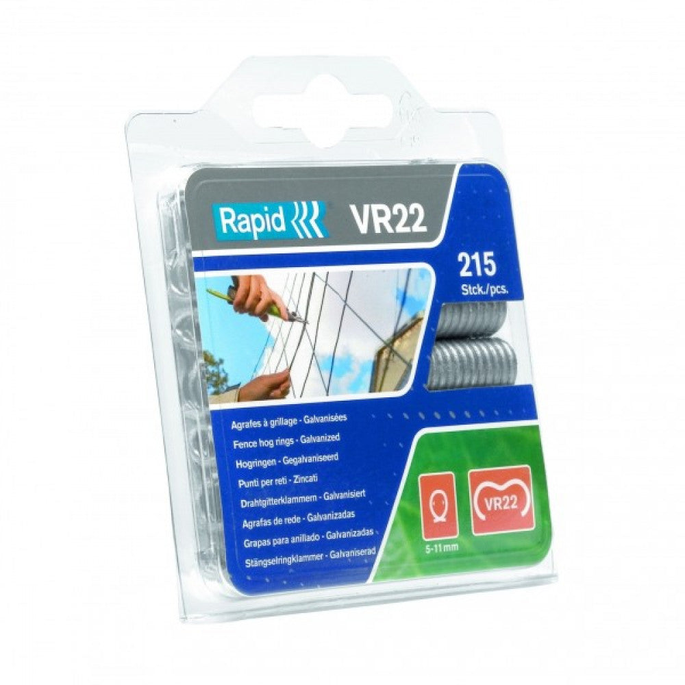 Fence Hog Ring Staples VR22 Galv 215pcs