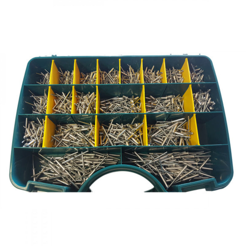 Truss Head Pop Rivets Aluminium Steel Kit 1000pc