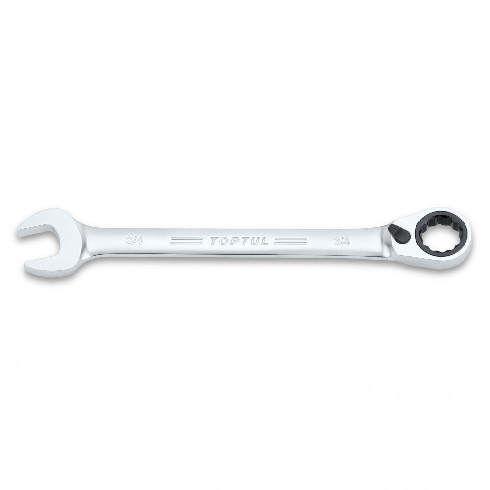 Toptul  Reversible Geared Wrench Set 8pc SAE