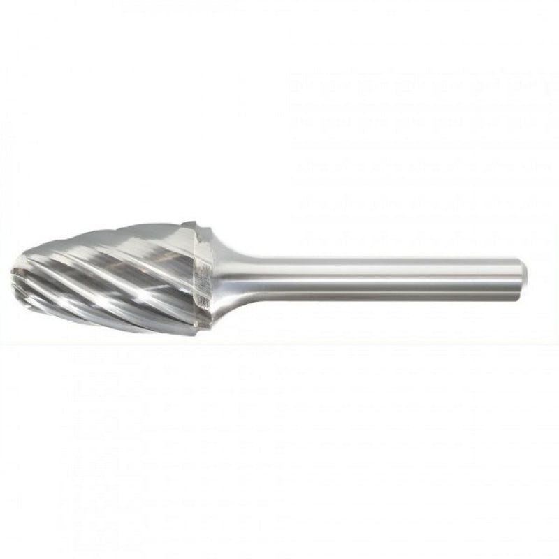 SF5MNF Carbide Burr Tree Shape Aluminium Cut 12.7x25x69mm With 6mm Shank