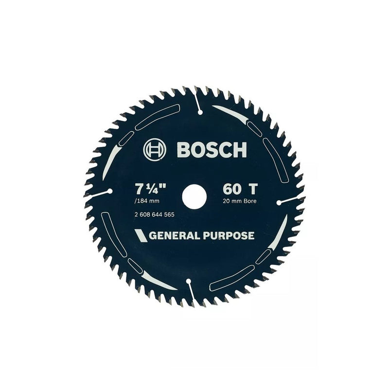 Bosch General PurposeØ 7 1/4" / 184 mm x 2.5 x 20 mm, 60 T
