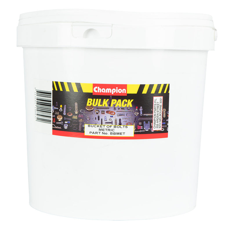 Champion 215 Piece Metric Bucket Of Bolts