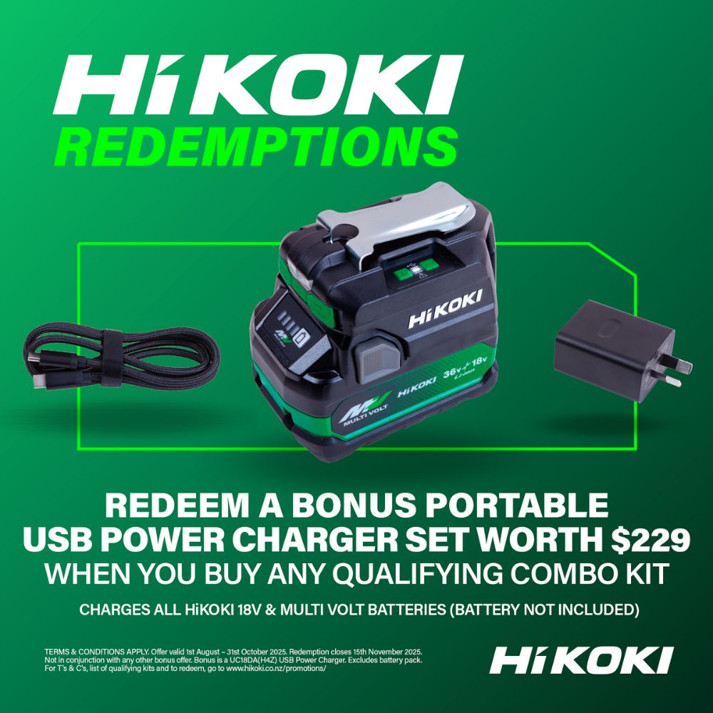 HiKOKI 36V Premium Brushless 5-Tool Kit - KC365DC(GRZ)