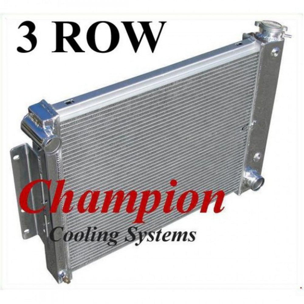 CHEVROLET CAMARO SMALL BLOCK 21" CORE CHAMPION 3-ROW RADIATOR (67-69)