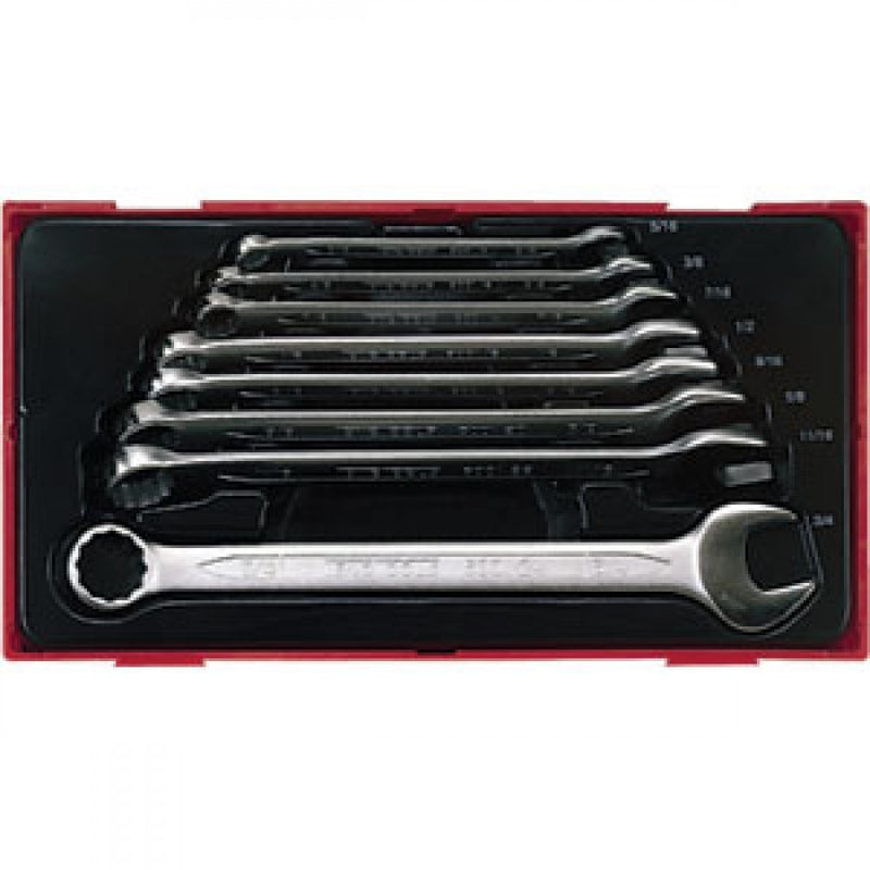 Teng 8Pc Af Combination Spanner Set 5/16-3/4in - T