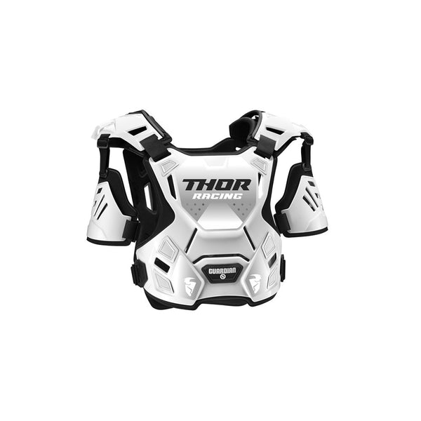 Chest Protector Guardian S20Y Small Med{Suits Most Riders 27-45Kg} Youth White
