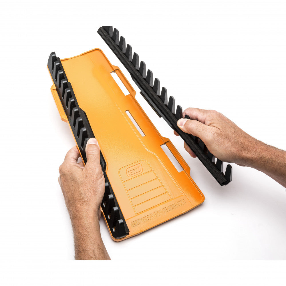 GEARWRENCH 2 Pc. 16 Slot Reversible Wrench Rack