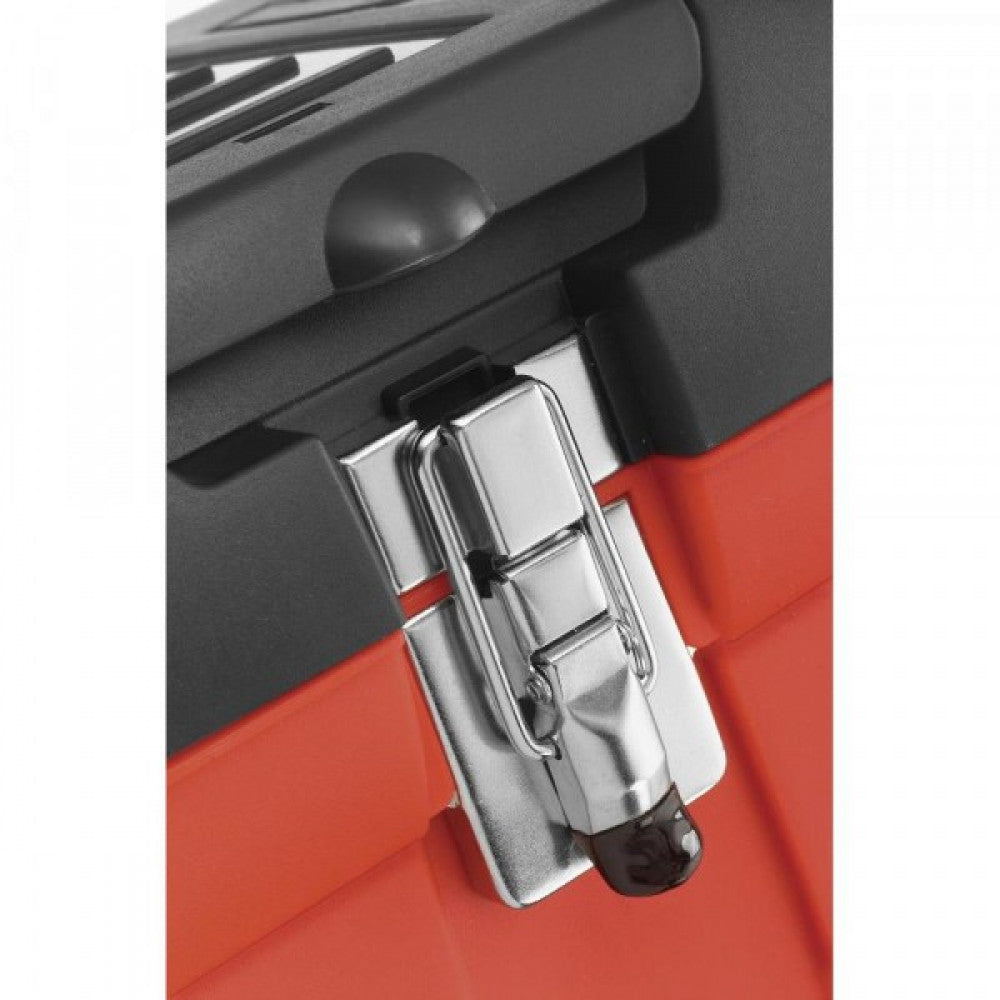 BP.C24NPB Plastic Tool Box 24" 47L Removable Tray Stackable 610x270x284mm Facom