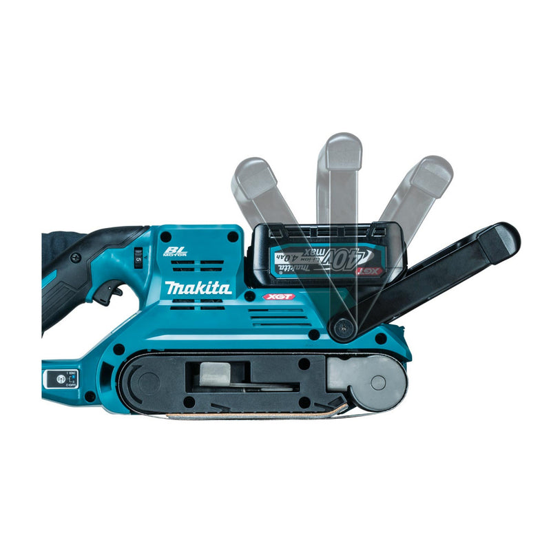MAKITA 40Vmax XGT Brushless 76mm Belt Sander BS001GZ - BARE TOOL