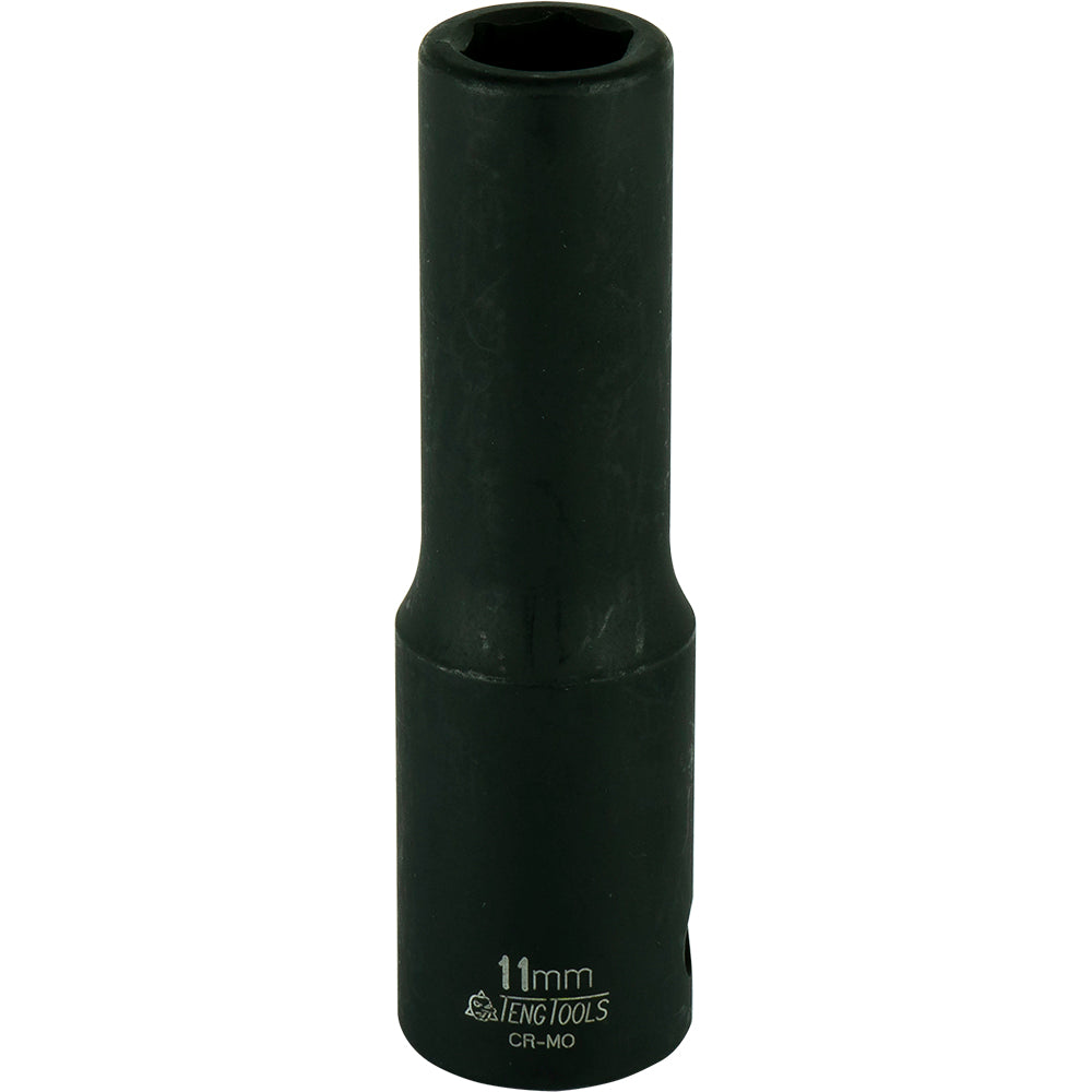 Teng 1/2in Dr. Deep Impact Socket 11mm Ansi