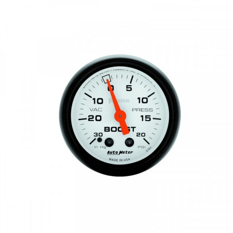 AutoMeter Phantom Vac & Boost Gauge