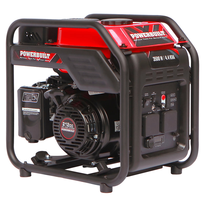 Powerbuilt 3500W Open Frame Inverter Generator