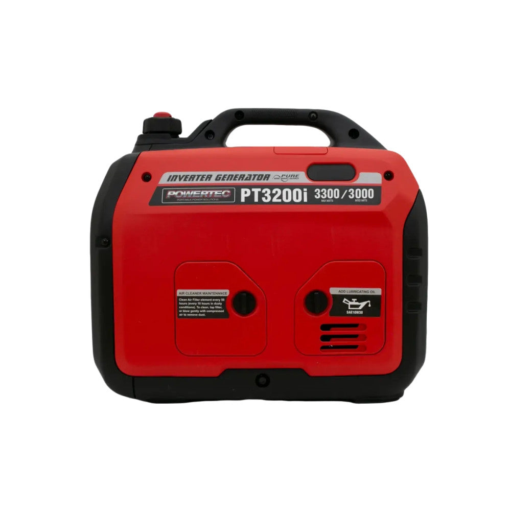 Powertec PT3200i 3300W/4.2kVA Inverter Generator