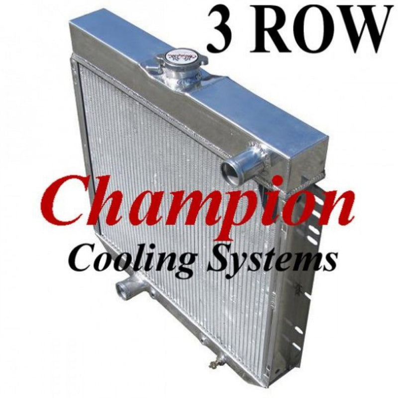 Champion Radiator Ford Small Block Mustang 1967-70 - 3 Core Each