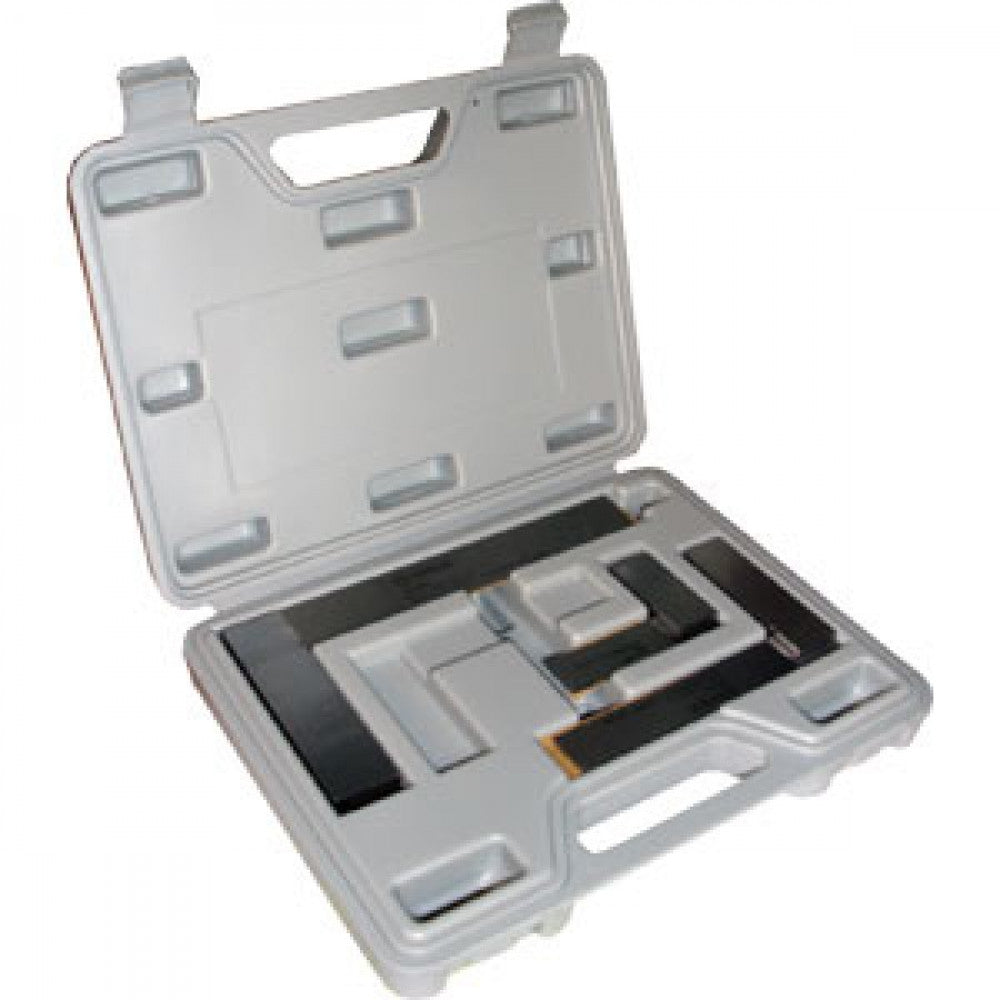Groz 3Pc Precision Engineers Square Set (50, 100 &