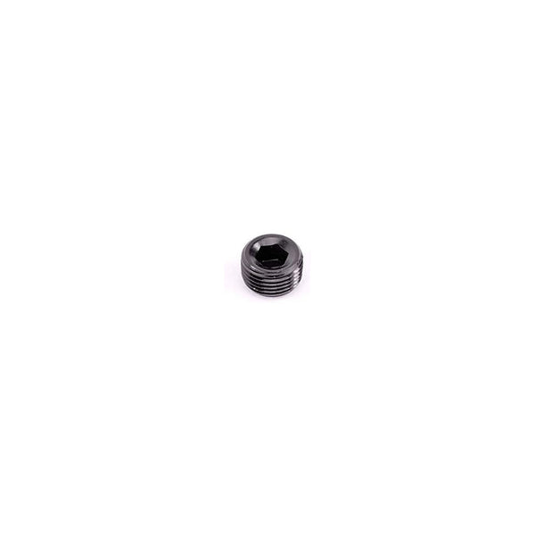 AFTERBURNER Fitting - NPT Plug 3/8 Inch Black Each#932-06BLK