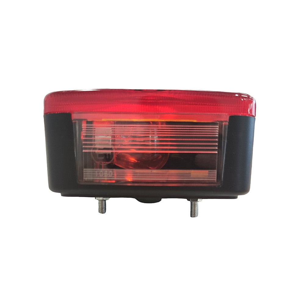 Square 12 Volt Combination Tail Light - No Reflector