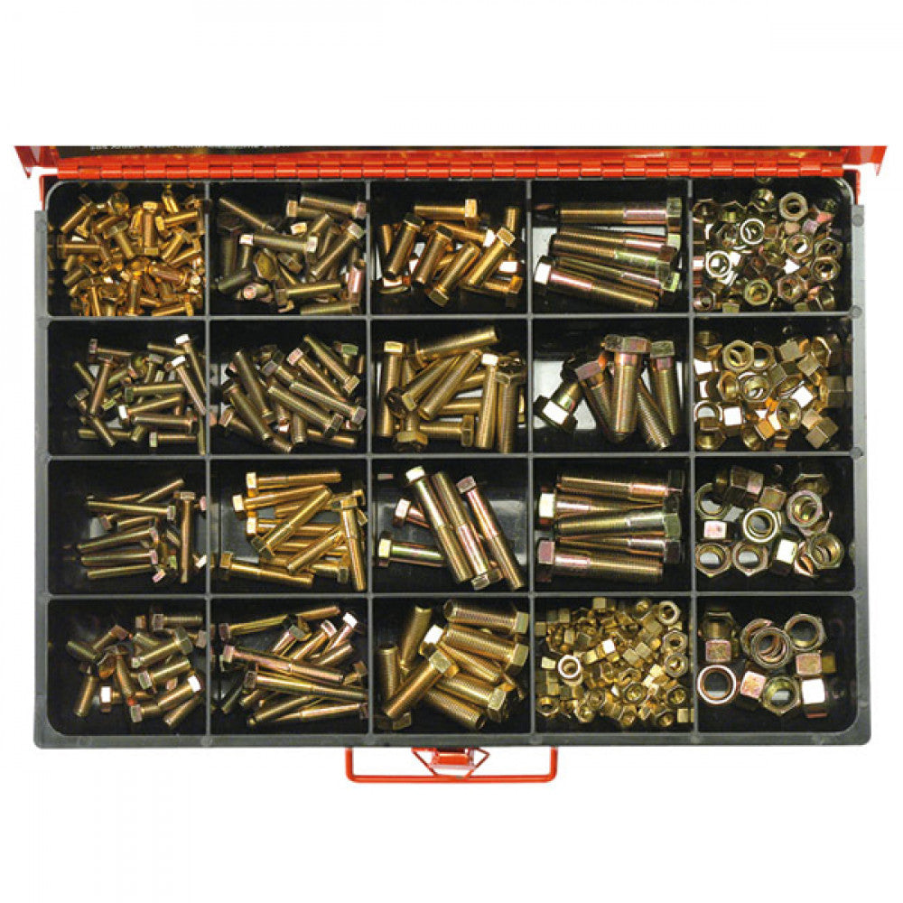 Champion Master Kit  365Pc Unf Bolt, Set Screw & N